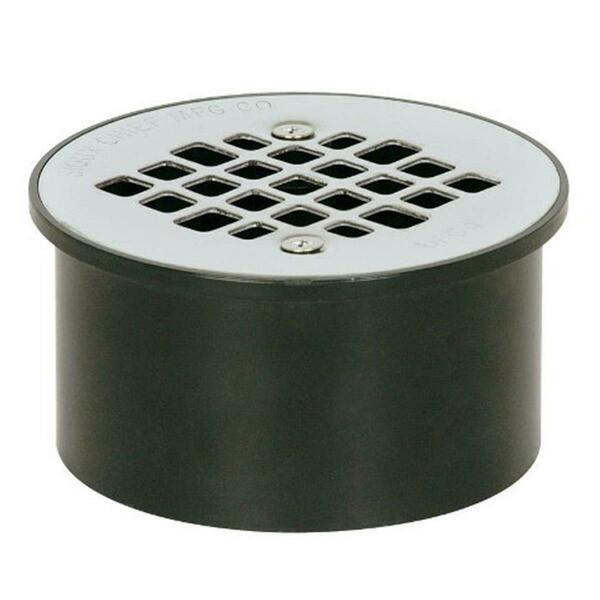 Sioux Chief 840-3APK 4 in. ABS Floor Drain Stainless Steel Strainer 4266284